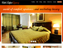 Tablet Screenshot of hotelbaljeesregency.com